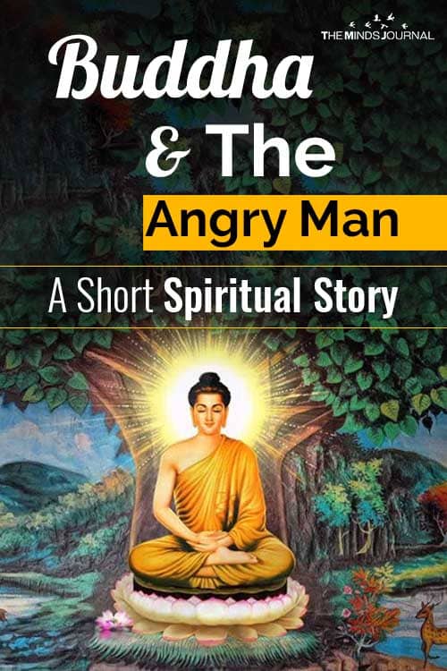 Buddha And The Angry Man pin