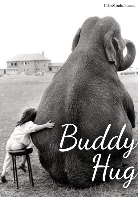 Buddy hug