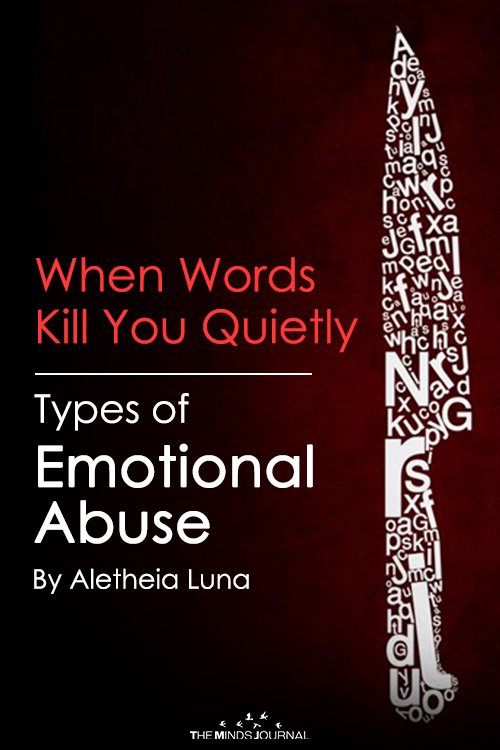 Types of Emotional Abuse