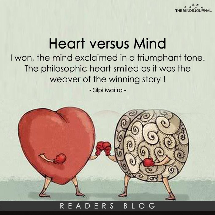Heart versus Mind