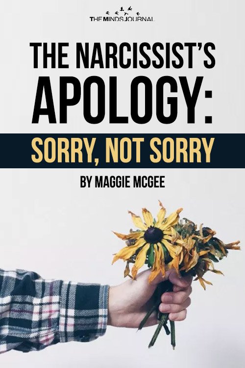 The Narcissist’s Apology Sorry, Not Sorry