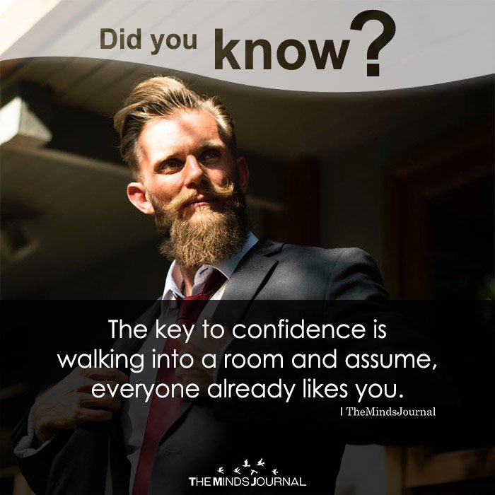 The key to confidence