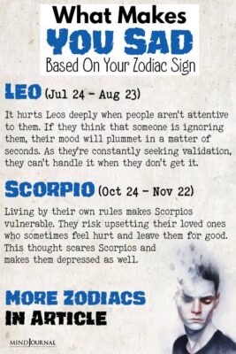 Depression Triggers Of Each Zodiac: What Makes 12 Signs Sad