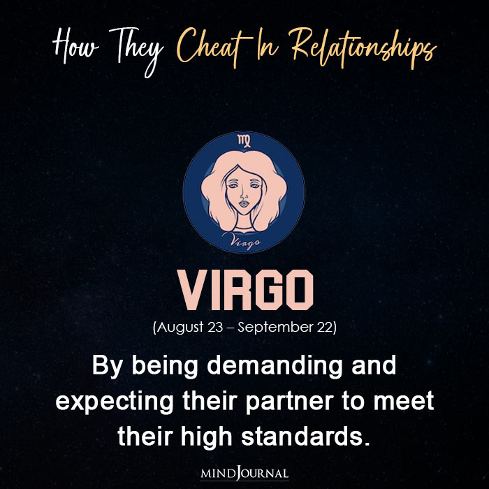 Zodiac Signs Cheat In Their Relationship virgo