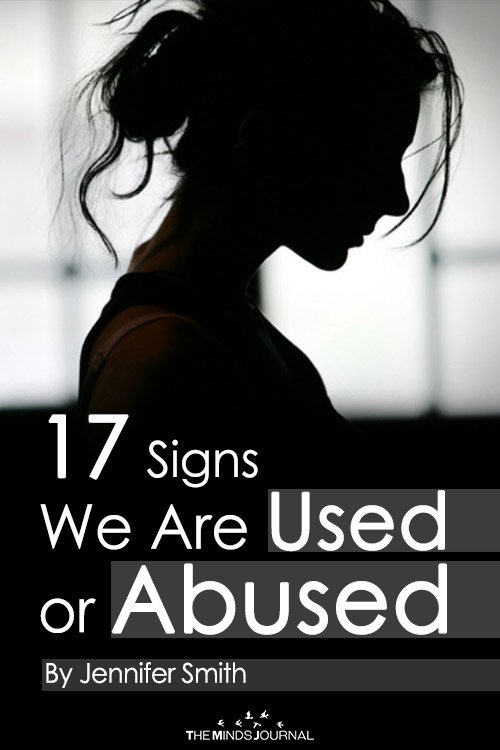 Signs We Are Used or Abused