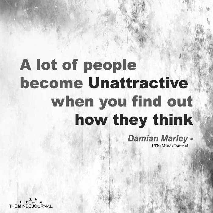 A Lot Of People Become Unattractive