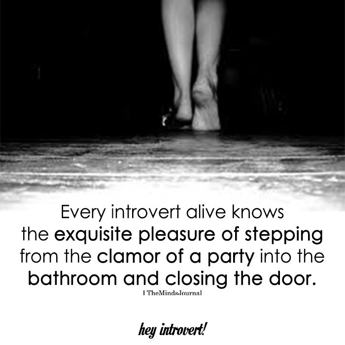 Every Introvert Alive Knows The Exquisite Pleasure