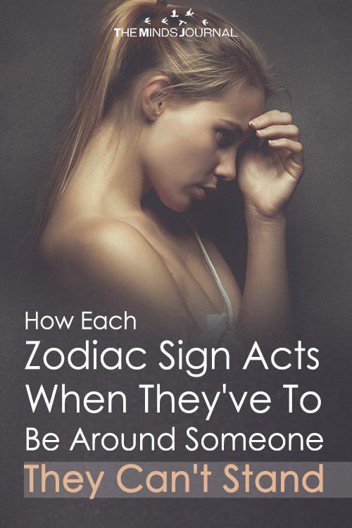 How do the zodiac signs react when they hate someone?