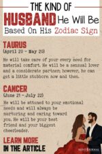 What Kind Of Husband He Will Be? 12 Zodiac Groom To Be
