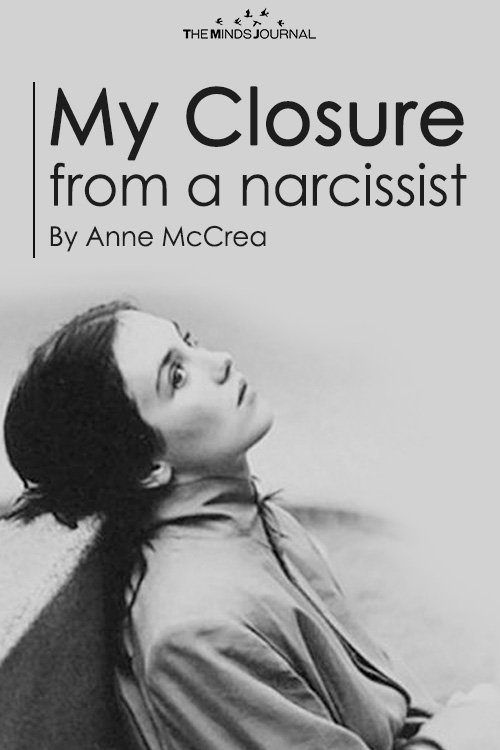 MY CLOSURE from a Narcissist