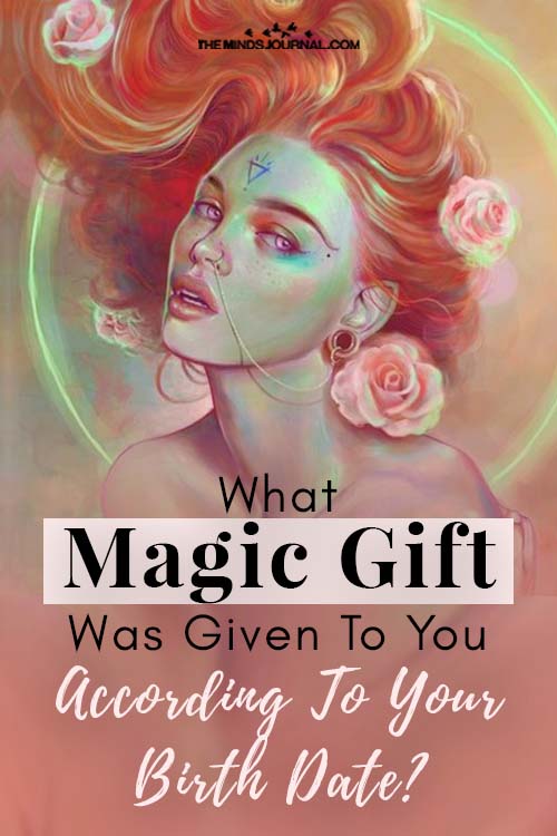 Magic Gift Given You According Birth Date Pin