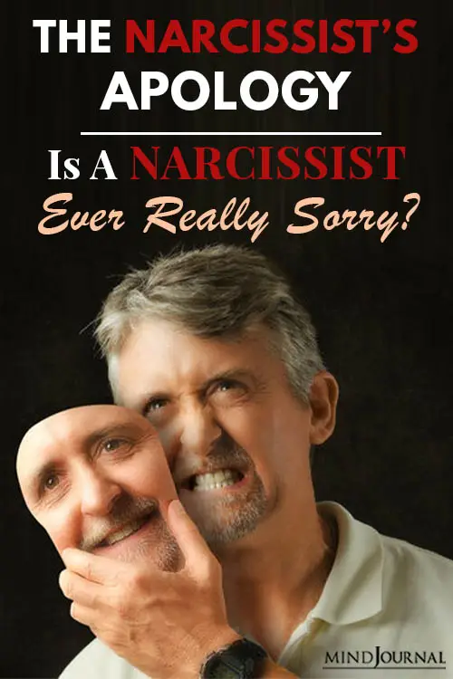 Narcissists Apology pin