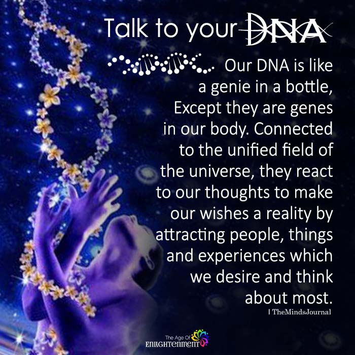 Talk To Your DNA