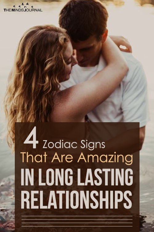 The 4 Zodiac Signs That Are Amazing In Long Lasting Relationships