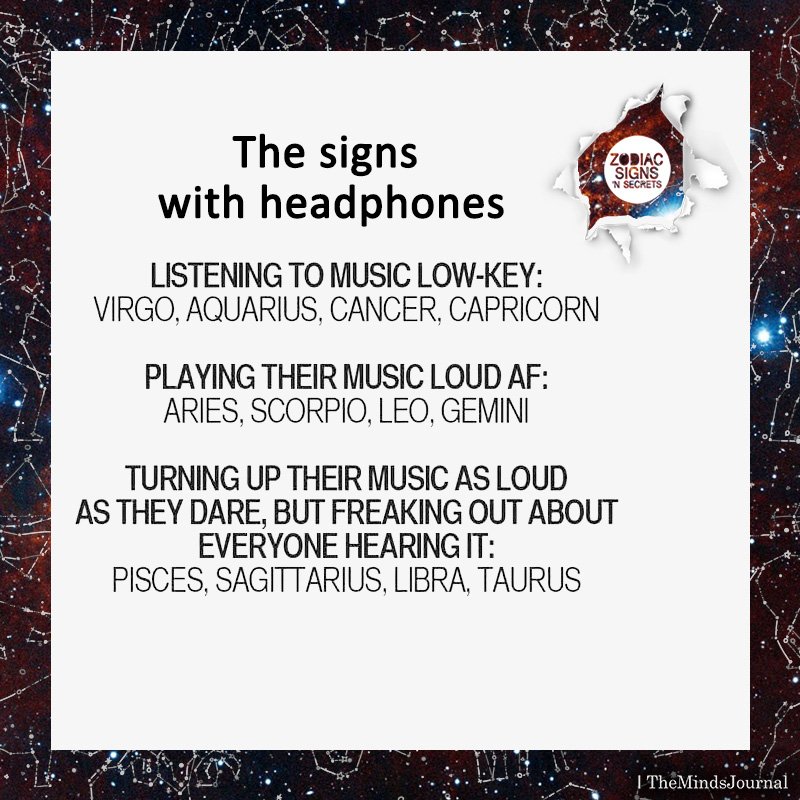The Signs With Headphones