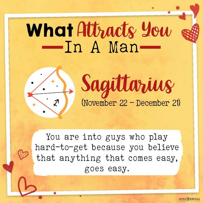 Traits Find Most Attractive In Men sagittarius