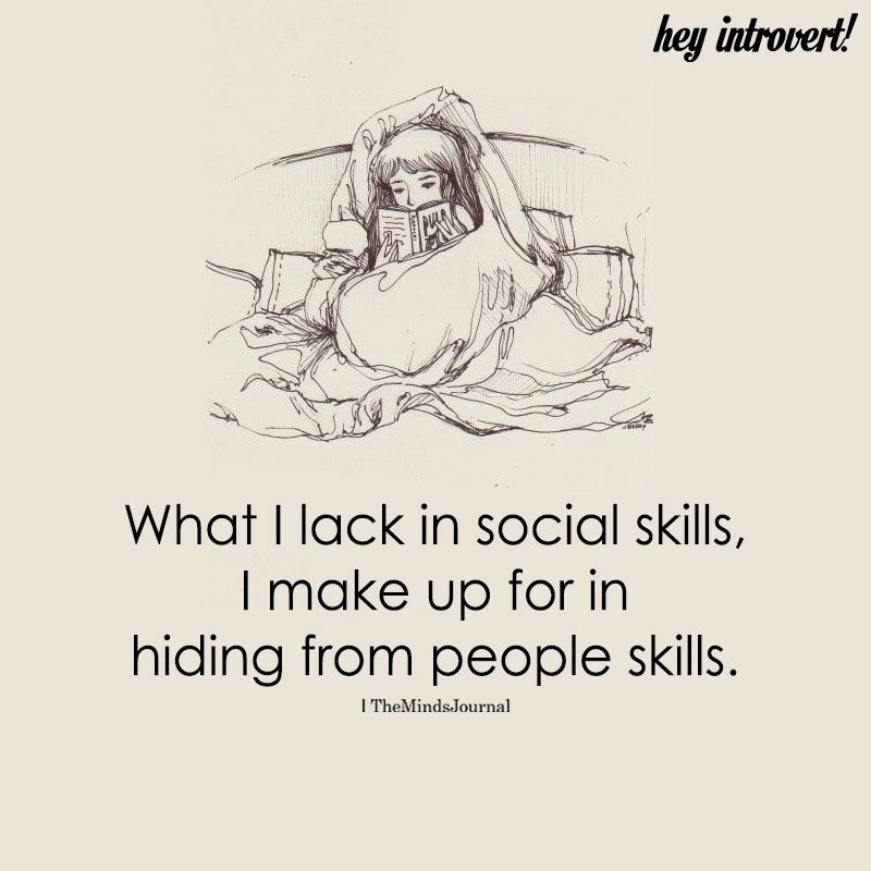 What I Lack In Social Skills