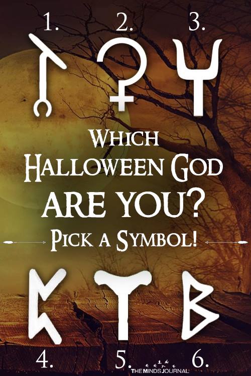 Which Halloween God – Goddess are you Pick a Symbol!