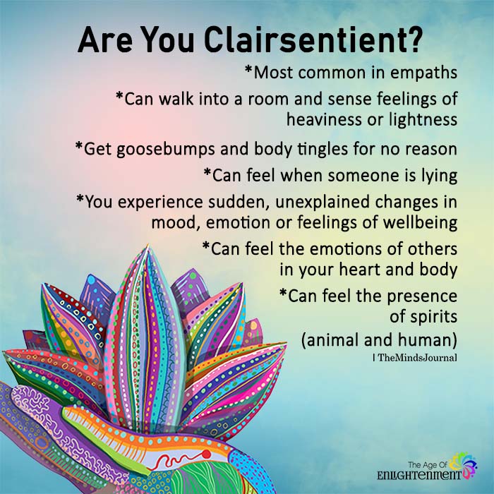 Are You Clairsentient