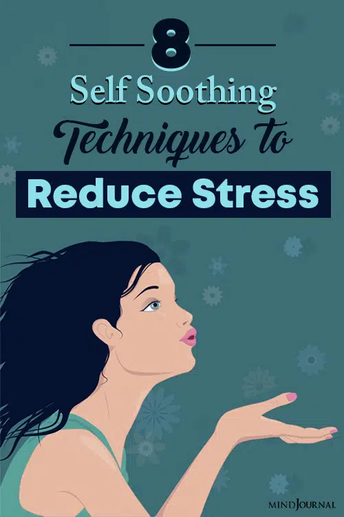 self soothing techniques to reduce stress pin