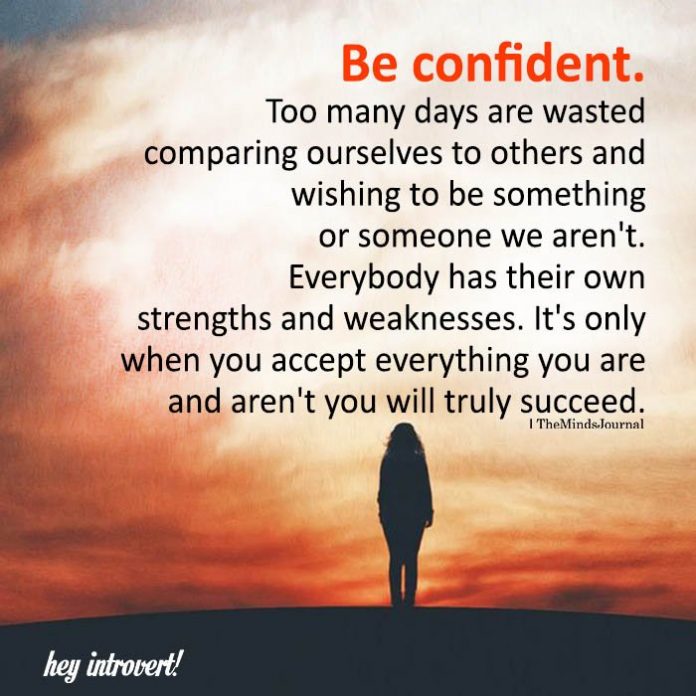 Build confidence