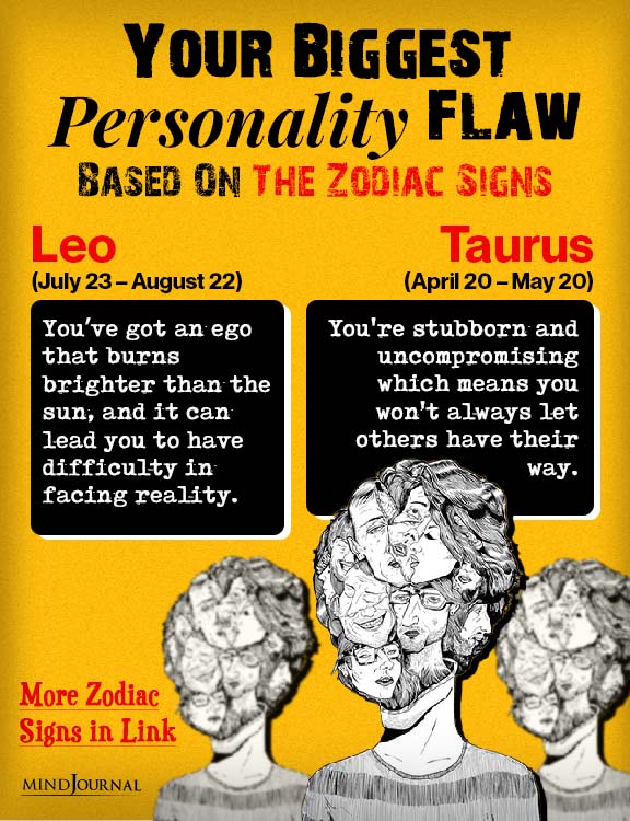 Zodiac Personality Flaws
