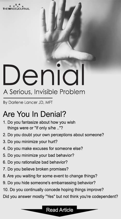 Denial Of Bad Behavior: What You Can Do