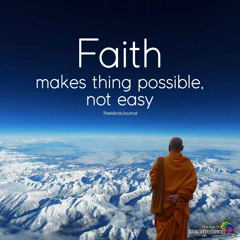 Faith Makes Thing Possible