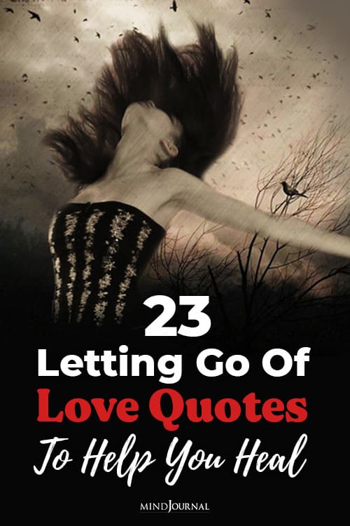 Letting Go Of Love Quotes pin