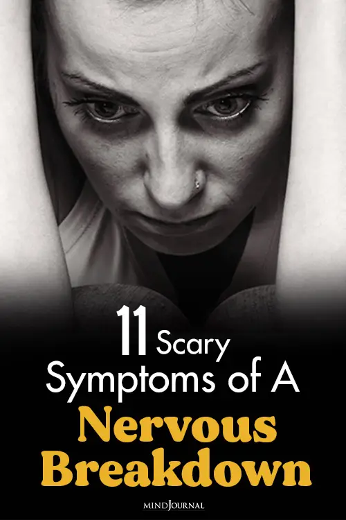 Scary Symptoms Nervous Breakdown pin
