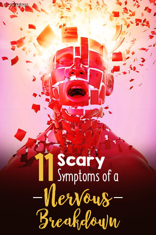 Scary Symptoms of Nervous Breakdown pin