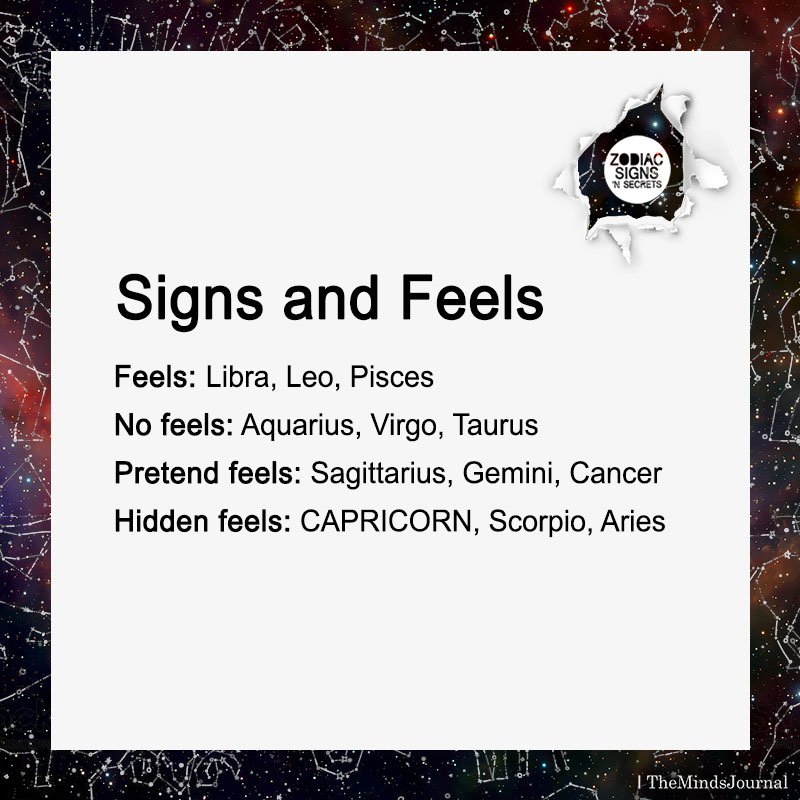 Signs and Feels