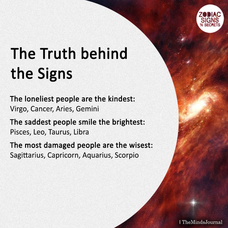 The Truth Behind The Signs