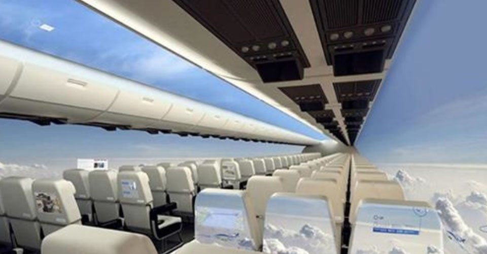 Windowless Planes A Bird’s Eye View of the World, Coming Soon To A Plane Near You