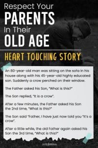 Love And Respect Your Parents In Their Old Age: Heart Touching Story