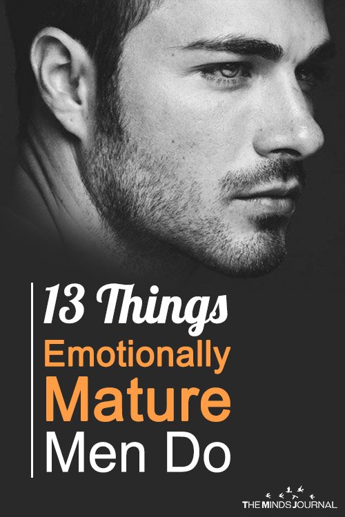 emotionally mature men