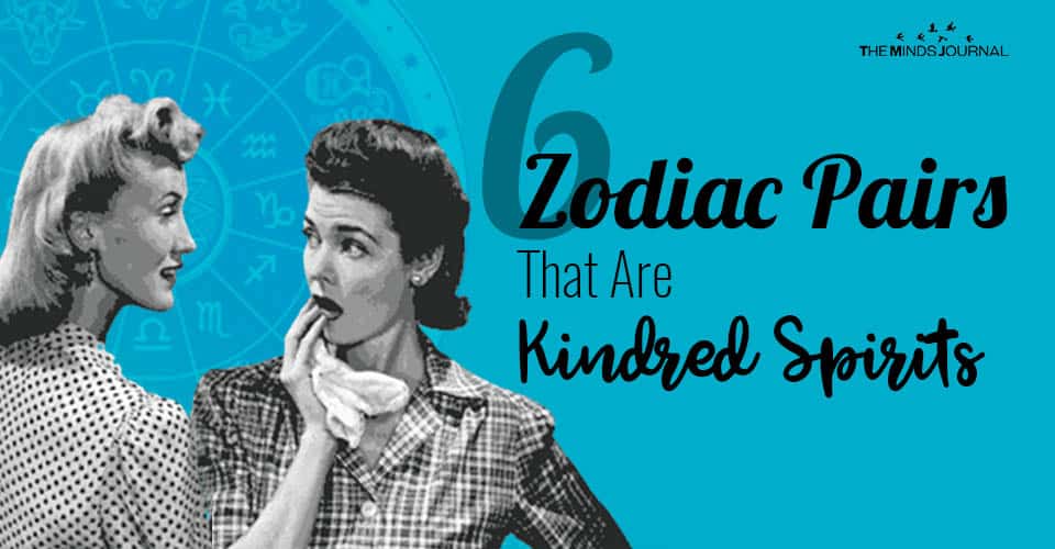 6 Zodiac Pairs That Are Kindred Spirits