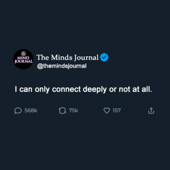 I Can Only Connect Deeply - Anais Nin Quotes