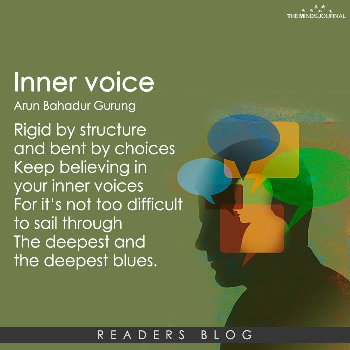 Listen to your inner voice 