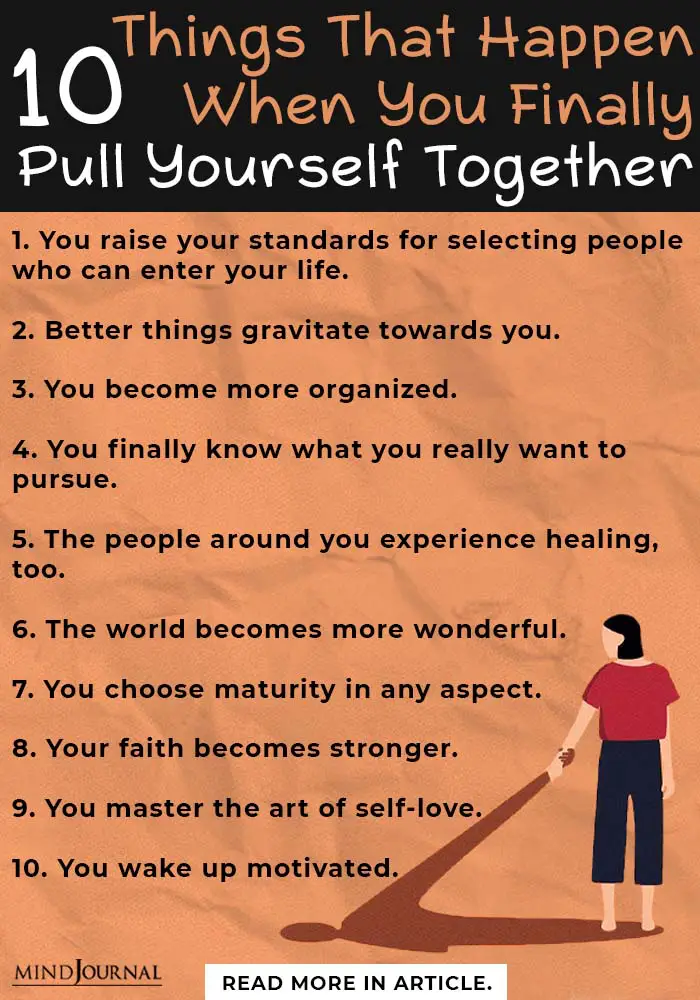 Things Finally Pull Yourself Together info
