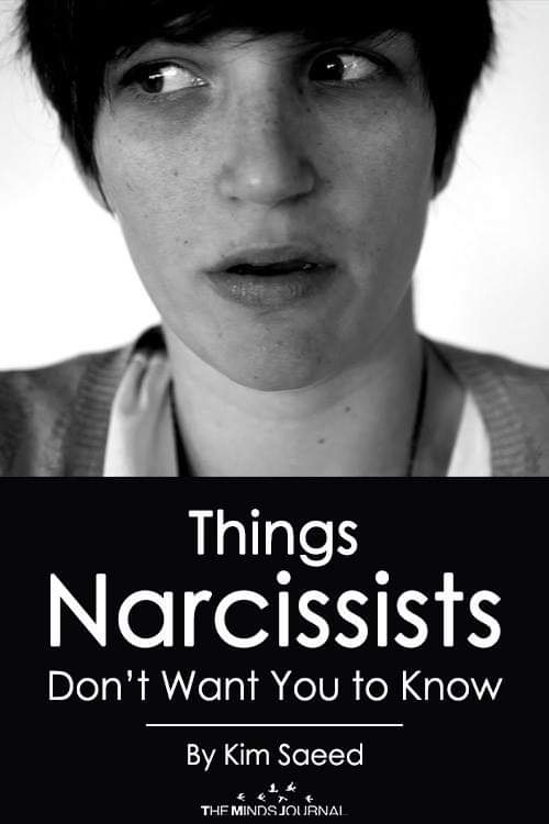 Things Narcissists Don't Want You to Know