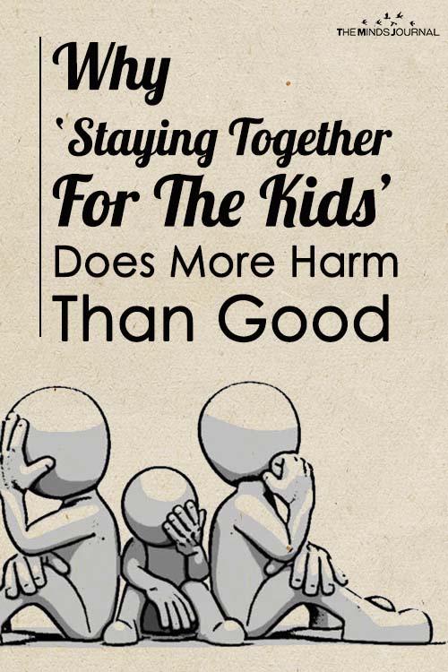 Why 'Staying Together For The Kids Does More Harm Than Good