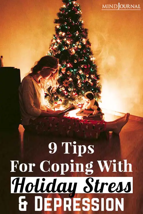 tips coping with holiday stress pin