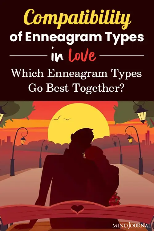 Compatibility of Enneagram Types in Love Which Enneagram Types Go Best Together pin