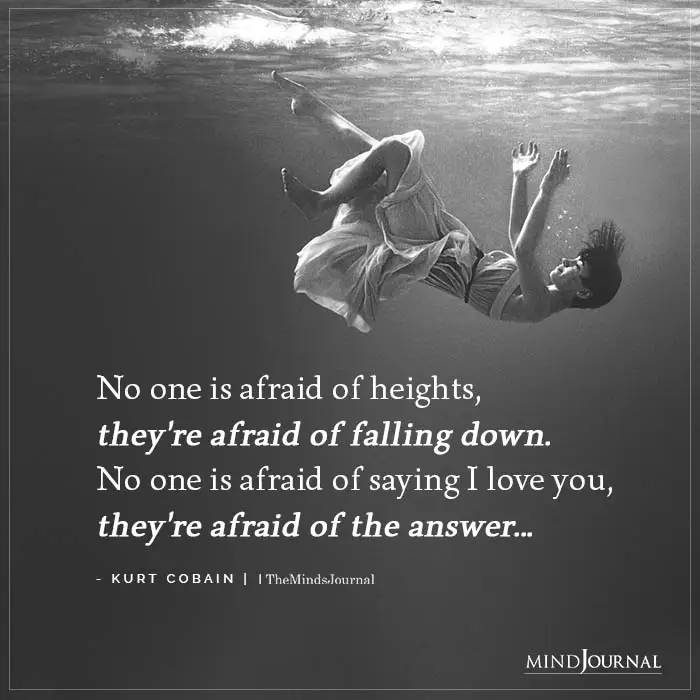 No one is afraid of heights