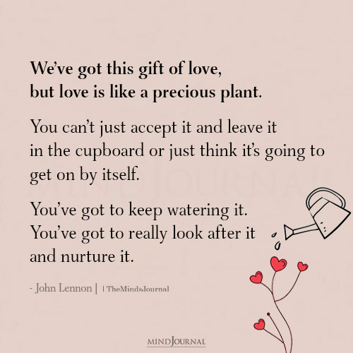 We've Got This Gift Of Love: John Lennon Quote