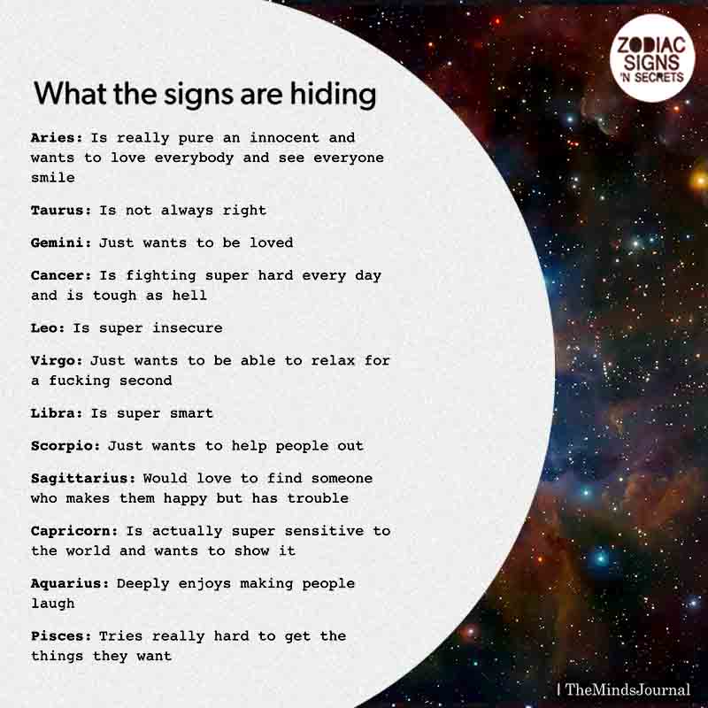 What The Signs Are Hiding
