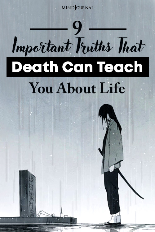 important truths that death can teach you pin