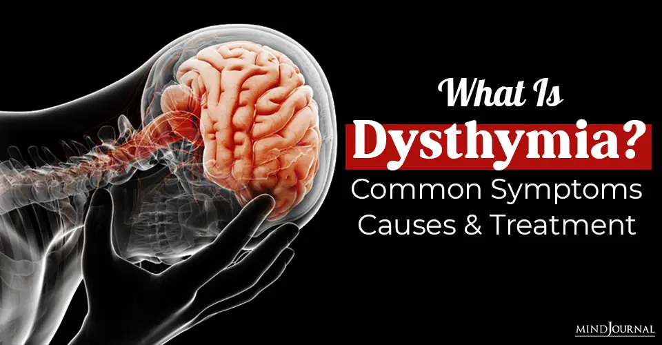 what is dysthymia