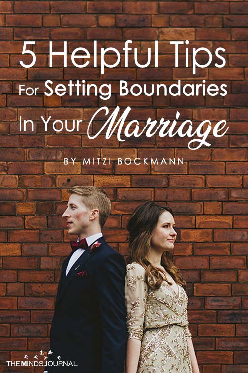 5 Helpful Tips For Setting Boundaries In Your Marriage
